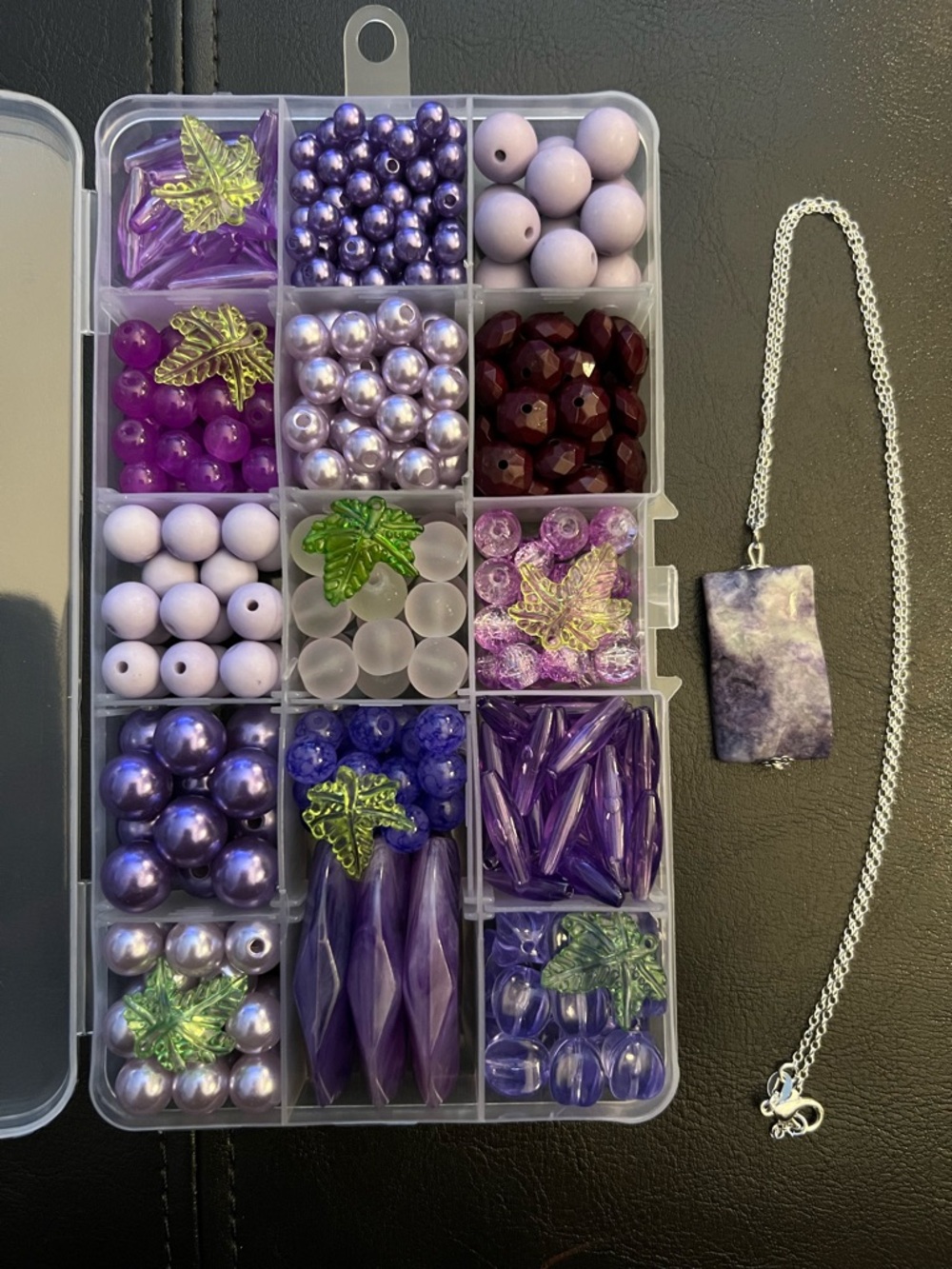 Craft Beads, LILAC & LAVENDER - DON’T SNIFF, Jewelry Supplies, loose bulk beads